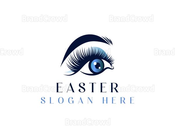 Eye Cosmetic Stylist Logo