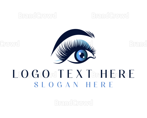 Eye Cosmetic Stylist Logo
