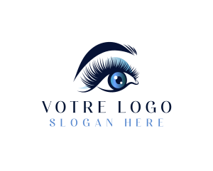 Cosmetics - Eye Cosmetic Stylist logo design