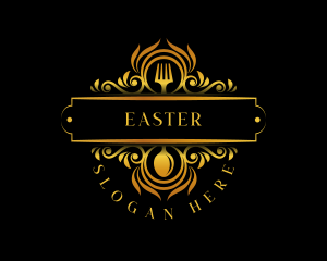 Luxury Restaurant Cuisine Logo