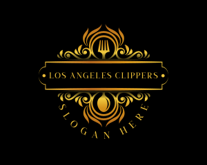 Luxury Restaurant Cuisine Logo