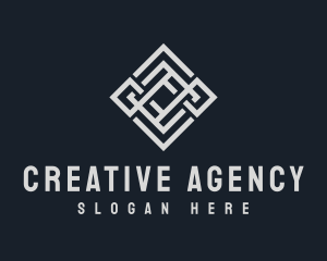 Agency - Labyrinth Maze Agency logo design