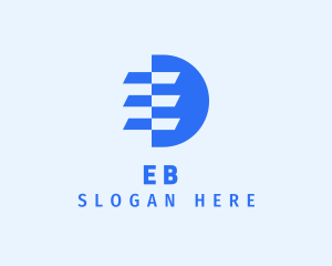 Letter Sn - Modern Professional Letter ED logo design