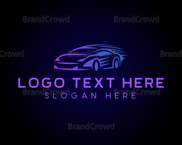 Sports Car Racing Logo