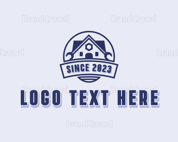 Construction Home Builder Logo