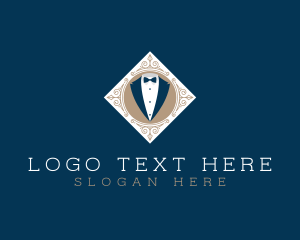 Gentleman Tuxedo Suit Logo