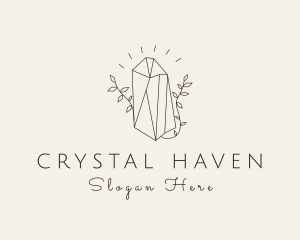 Crystal Gem Jewelry logo design