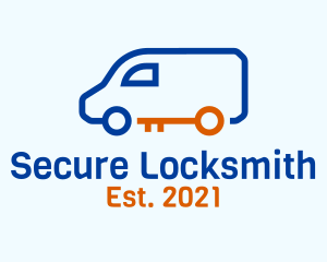 Locksmith - Van Key Locksmith logo design