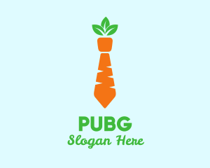 Carrot Veggie Necktie Logo