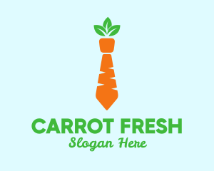 Carrot - Carrot Veggie Necktie logo design