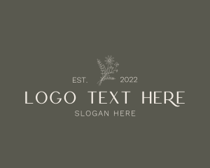 Luxury Elegant Flower  Logo