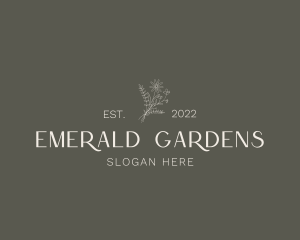 Luxury Elegant Flower  logo design