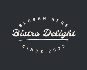 Retro Bistro Restaurant logo design