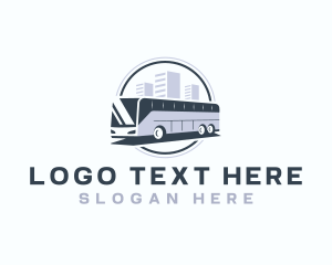 Shuttle - City Bus Shuttle logo design