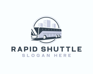 Shuttle - City Bus Shuttle logo design