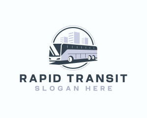 Shuttle - City Bus Shuttle logo design