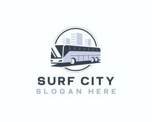 City Bus Shuttle logo design