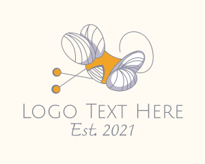 Crafter - Yarn Crochet Accessory logo design