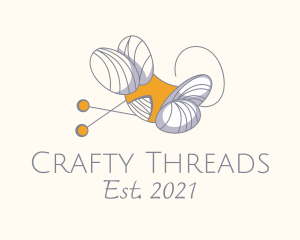 Yarn Crochet Accessory  logo design