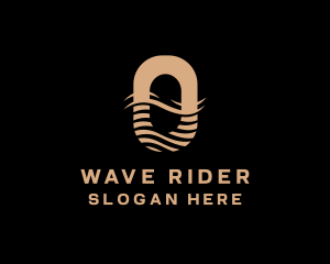 Surfing - Ocean Wave Surf logo design