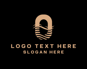 Ocean Wave Surf Logo