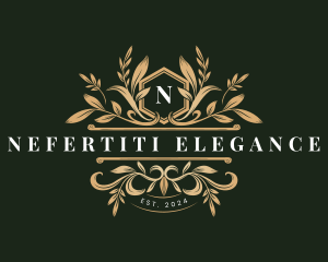 Elegant Floral Gardening logo design