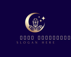 Moon - Moon Night Crystal logo design