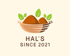 Supermarket - Organic Spice Bowl logo design