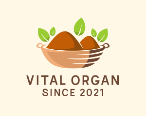 Organic Spice Bowl  logo design