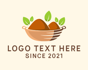 Lemongrass - Organic Spice Bowl logo design