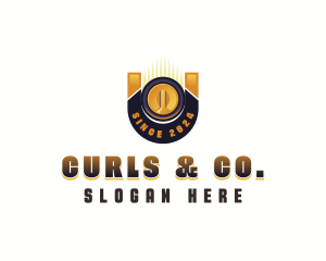 Curling Sports League logo design