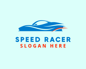 Racecar - Speed Racecar Drive logo design