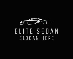 Sedan - Fast Racing Sedan logo design