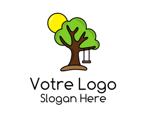 Tree Swing Summer Logo