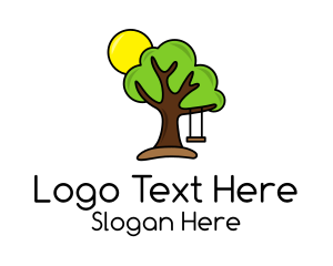 Tree Swing Summer Logo