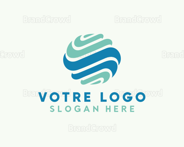 Global Wave Business Logo