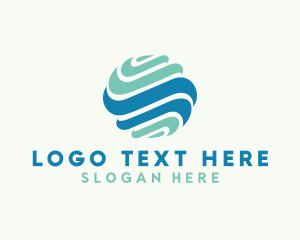 Ecommerce - Global Wave Business logo design