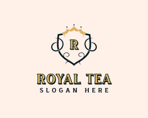 Royal Crown Shield logo design