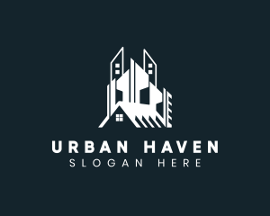 Urban Real Estate City logo design