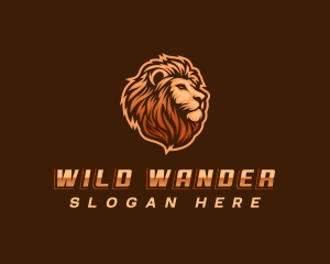 Wild Lion Gaming logo design