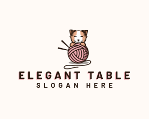 Playful Kitten Yarn Logo