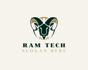 Ram Goat Finance logo design