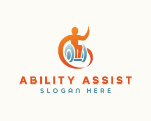 Disability - Disable Rehabilitation Community logo design