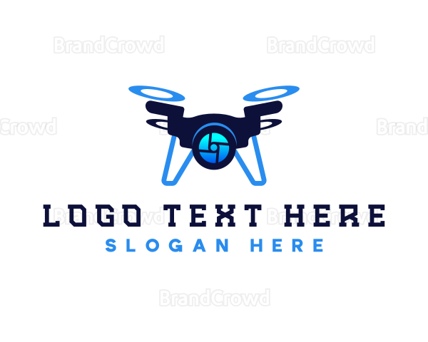 Quadcopter Spy Drone Logo