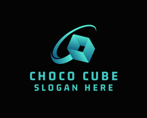 Tech Cube Programming logo design