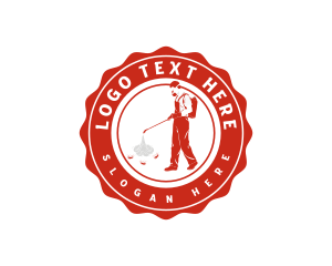 Exterminator Pest Control Logo