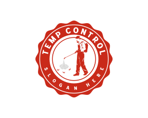 Exterminator Pest Control logo design