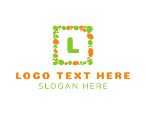 Box - Pebble Square Frame logo design