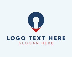 Insurance - Location Key Security logo design