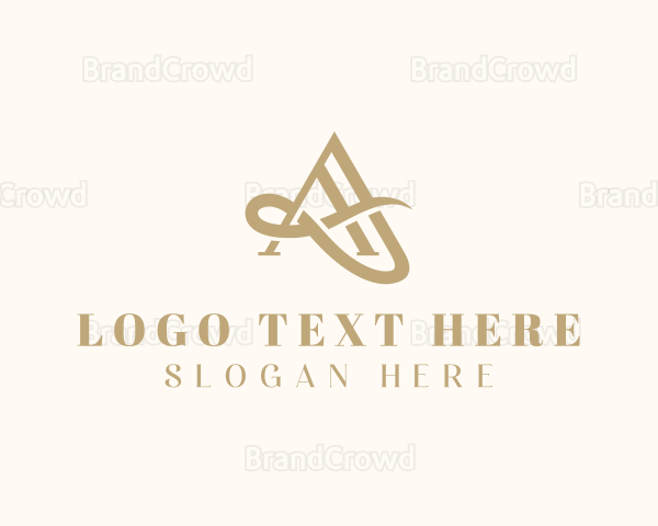 Luxury Boutique Letter A Logo